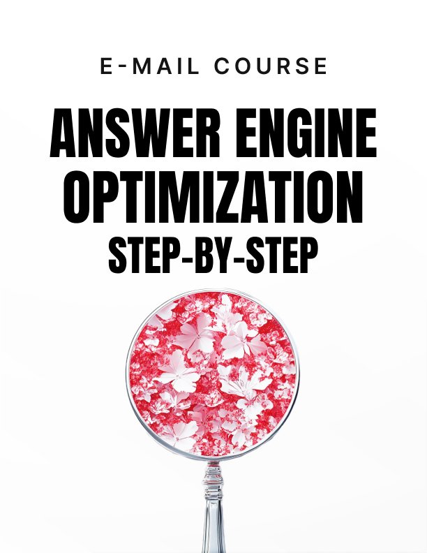 Answer Engine Optimization Step by Step Mini Course